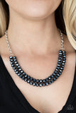 Paparazzi Accessories May The FIERCE Be With You Necklace - Blue