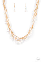 Paparazzi Accessories Royal Reminiscence Necklace - Gold