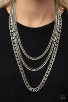 Paparazzi Accessories Chain of Champions Necklace - Silver