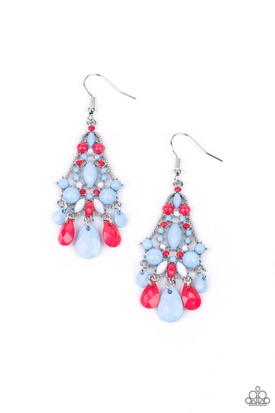 Paparazzi Accessories STAYCATION Home Earrings - Multi