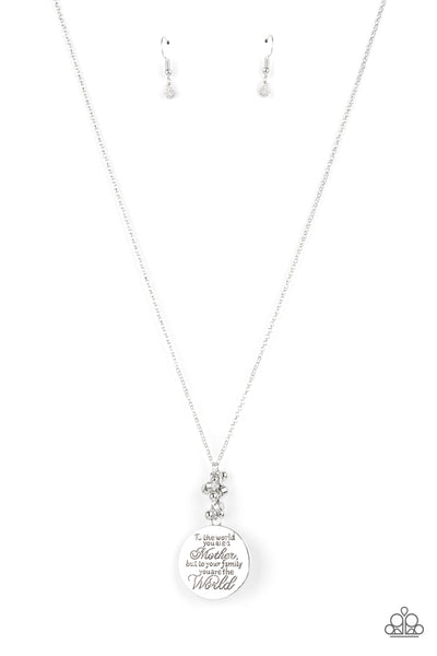 Paparazzi Accessories Maternal Blessings Necklace - White