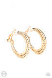 Paparazzi Accessories Moon Child Charisma (Clip-On) Earrings - Gold