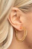 Paparazzi Accessories Moon Child Charisma (Clip-On) Earrings - Gold