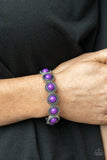 Paparazzi Accessories Polished Promenade Bracelet - Purple