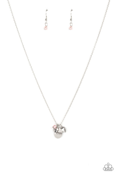 Paparazzi Accessories Super Mom Necklace - Pink