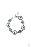 Paparazzi Accessories Secret Garden Glamour Bracelet - Turquoise