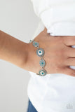 Paparazzi Accessories Secret Garden Glamour Bracelet - Turquoise