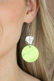 Paparazzi Accessories Opulently Oasis Earrings - Green