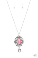 Paparazzi Accessories Bewitched Beam Lanyard Necklace - Pink