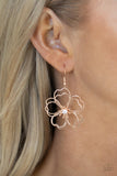 Paparazzi Accessories Petal Power Earrings - Rose Gold