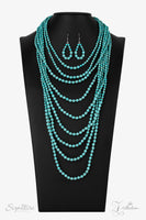 Paparazzi Accessories Zi The Hilary 2021- Turquoise