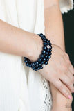 Paparazzi Accessories Here Comes The Heiress Bracelet - Blue