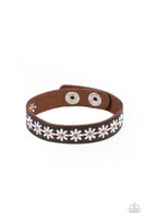 Paparazzi Accessories Wildflower Wayfarer Bracelet - White