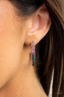 Paparazzi Accessories Trail Of Twinkle Earrings - Multi
