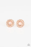 Paparazzi Accessories Little Lady Earrings - Copper