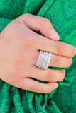 Paparazzi Accessories Exclusive Elegance Ring - White
