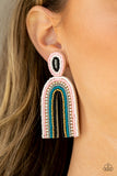 Paparazzi Accessories Rainbow Remedy Earrings - Multi