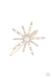 Paparazzi Accessories Leading Luminary Star Hair Clip - Gold