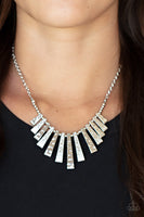 Paparazzi Accessories The MANE Course Necklace - Silver