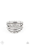 Paparazzi Accessories LINK Out Loud Ring - White