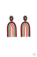 Paparazzi Accessories Rainbow Remedy Earrings - Multi