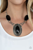 Paparazzi Accessories Count to TENACIOUS Necklace - Black