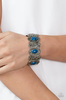 Paparazzi Accessories Versailles Vineyard Bracelet - Blue