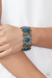 Paparazzi Accessories Versailles Vineyard Bracelet - Blue