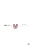 Paparazzi Accessories Heart of Ice Bracelet - Pink