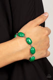 Paparazzi Accessories Confidently Colorful Bracelet - Green