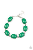Paparazzi Accessories Confidently Colorful Bracelet - Green