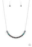 Paparazzi Accessories Throwing SHADES Necklace - Blue