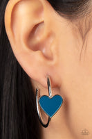 Paparazzi Accessories Kiss Up Earrings - Blue