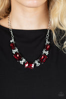 Paparazzi Accessories Flawlessly Famous Necklace - Red