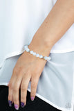 Paparazzi Accessories Forever and a DAYDREAM Bracelet - White