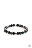 Paparazzi Accessories Interstellar Solitude Bracelet - Black