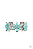 Paparazzi Accessories Desert Flower Patch Bracelet - Turquoise