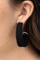 Paparazzi Accessories Rural Guru Earrings - Black