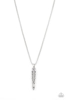 Paparazzi Accessories Mysterious Marksman Necklace - Silver