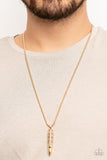 Paparazzi Accessories Mysterious Marksman Necklace - Gold