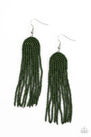 Paparazzi Accessories Right as RAINBOW Earrings - Green