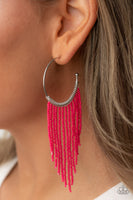 Paparazzi Accessories Saguaro Breeze Earrings - Pink