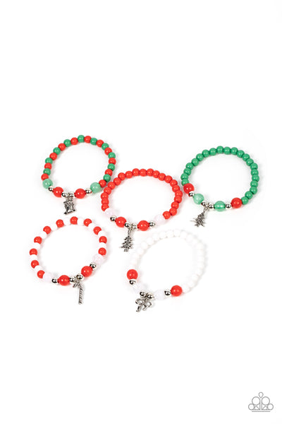 Paparazzi Accessories Children's Starlet Shimmer Christmas Bracelet Kit 1 for ($1.00) each