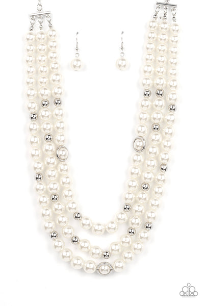 Paparazzi Accessories Needs No Introduction Necklace - White