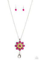 Paparazzi Accessories In the MEADOW of Nowhere Lanyard Necklace - Multi