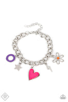 Paparazzi Accessories Turn Up the Charm Bracelet/Anklet - Multi