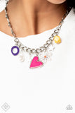 Paparazzi Accessories Living in CHARM-ony Necklace - Multi