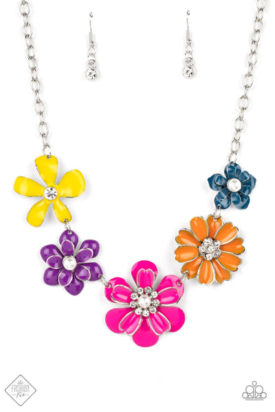 Paparazzi Accessories Floral Reverie Necklace - Multi