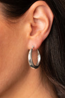 Paparazzi Accessories Lay It On Thick Earrings - Silver