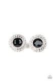 Paparazzi Accessories My Second Castle Earrings - Black